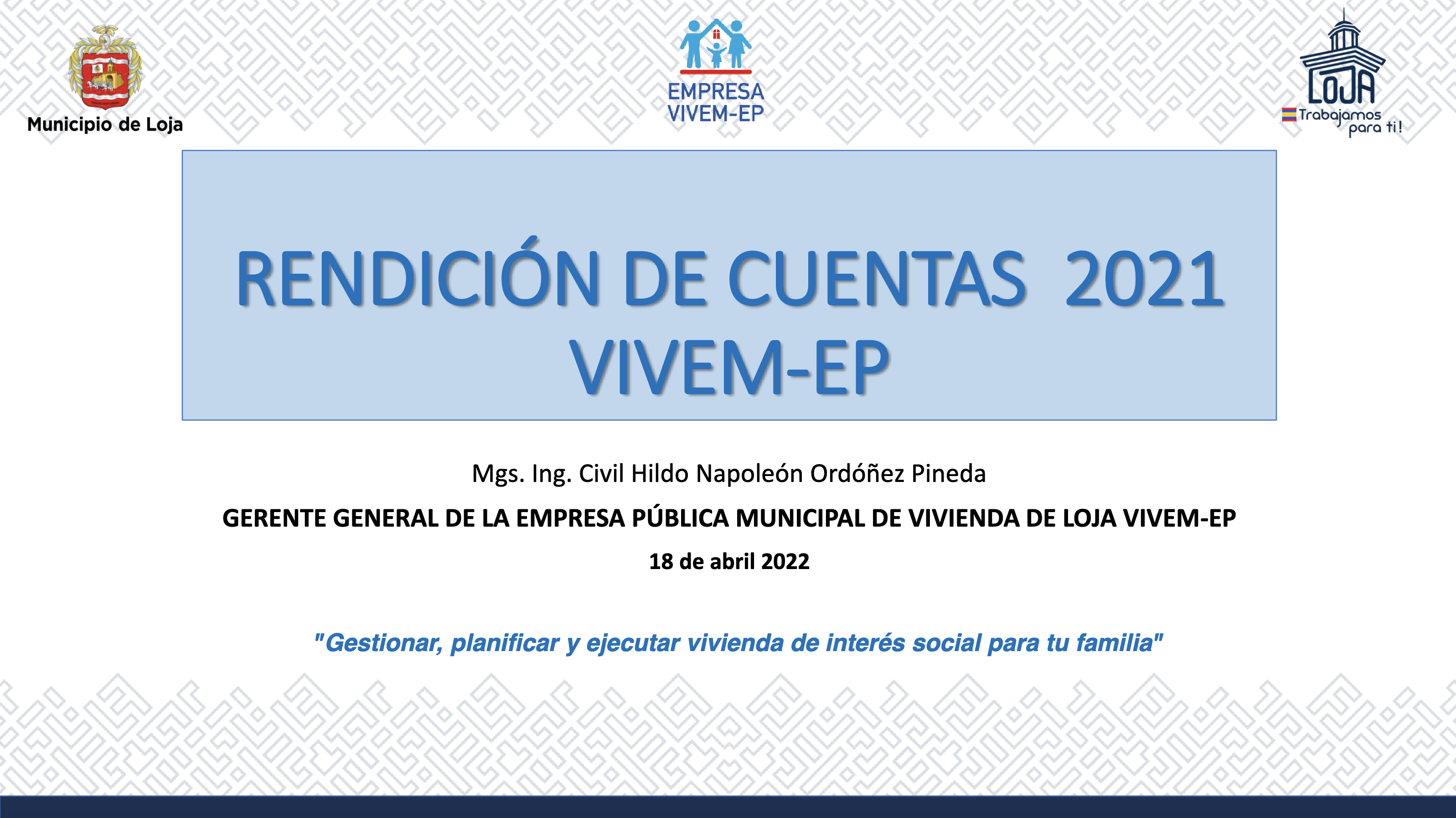 Rendicion de Cuentas
